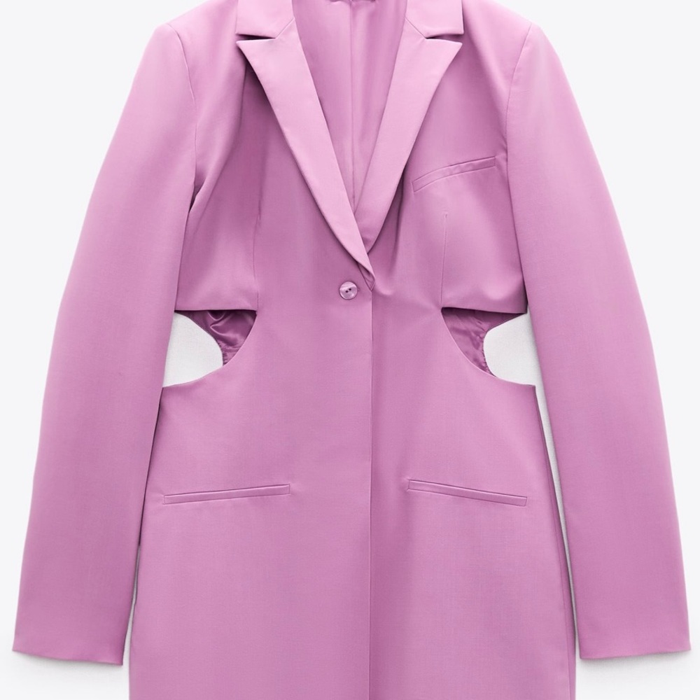 ZARA CUT OUT BLAZER